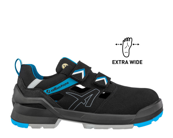 FORGE AIR BLACK/BLUE LOW EXTRA ANCHA
