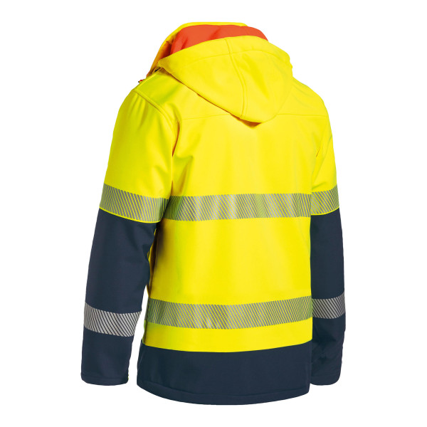 BISLEY HI VIS RIPSTOP BONDED Chaqueta softshell