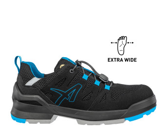 FASTPACK BLACK/BLUE LOW EXTRA ANCHA FASTPACK BLACK/BLUE LOW EXTRA ANCHA