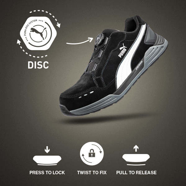 AIRTWIST DISC BLACK LOW